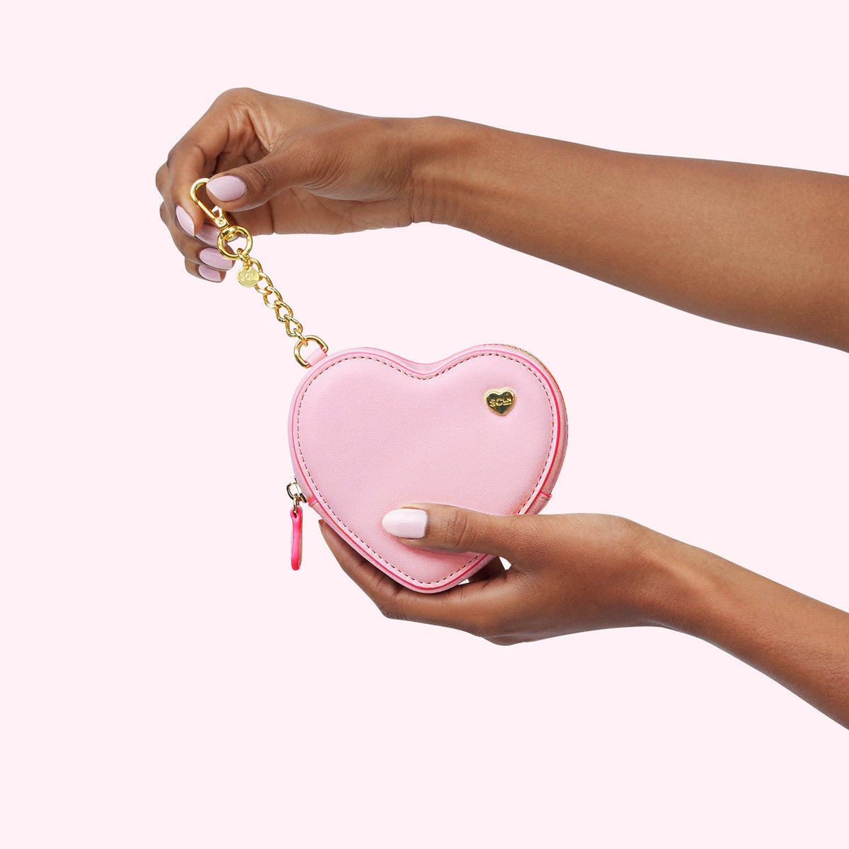 Flamingo Heart Change Purse