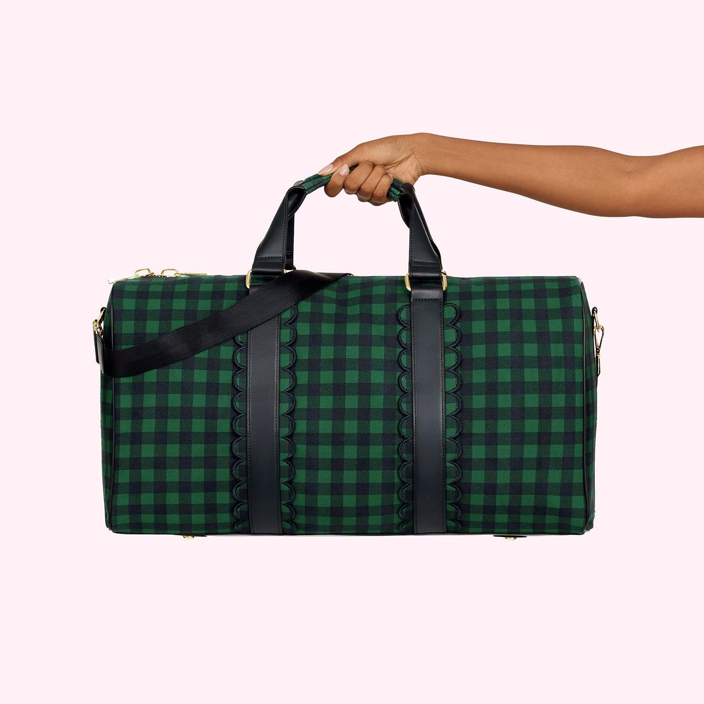 Scalloped Classic Duffle Bag