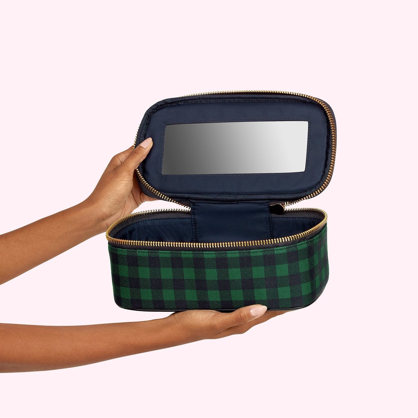 Open Top Mirror Pouch