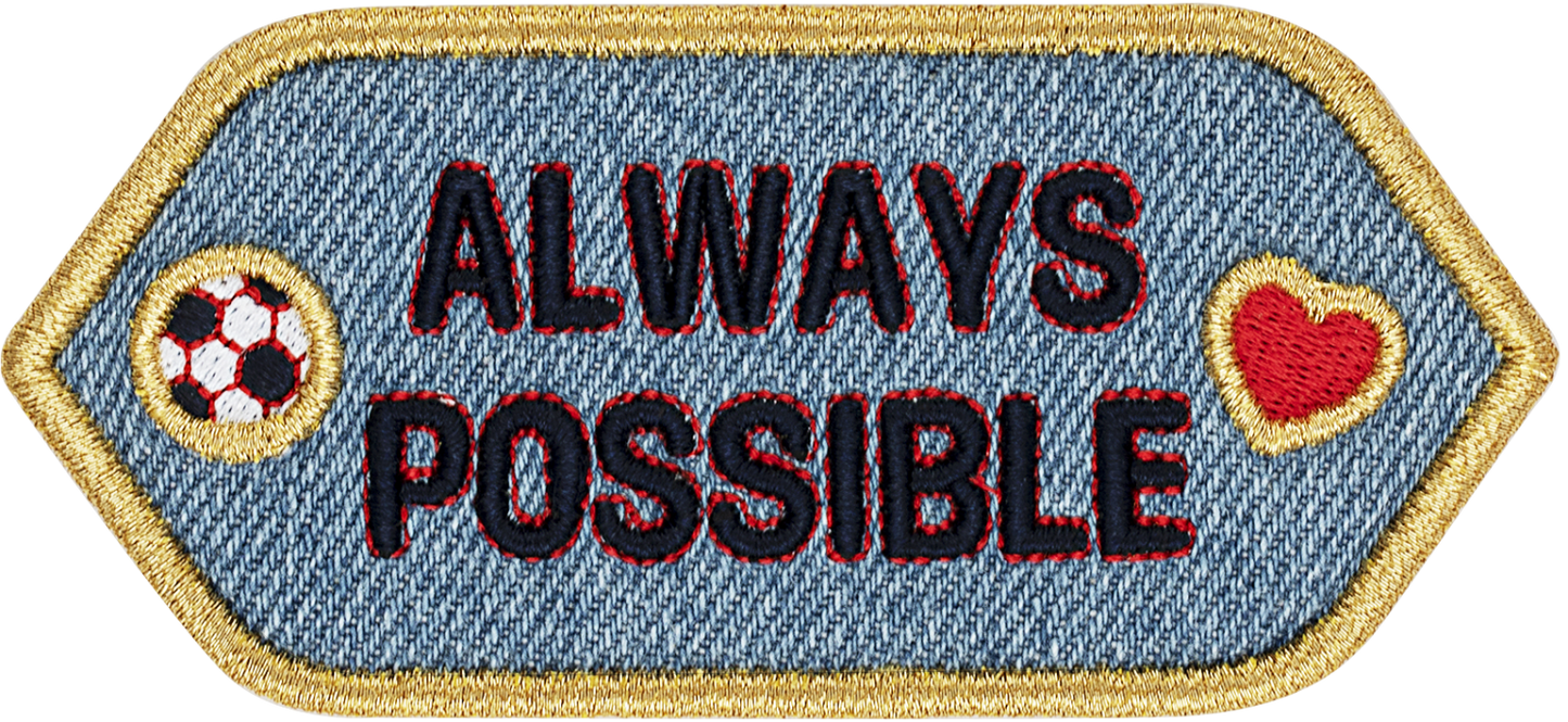 U.S. Soccer Always Possible Denim Badge Patch
