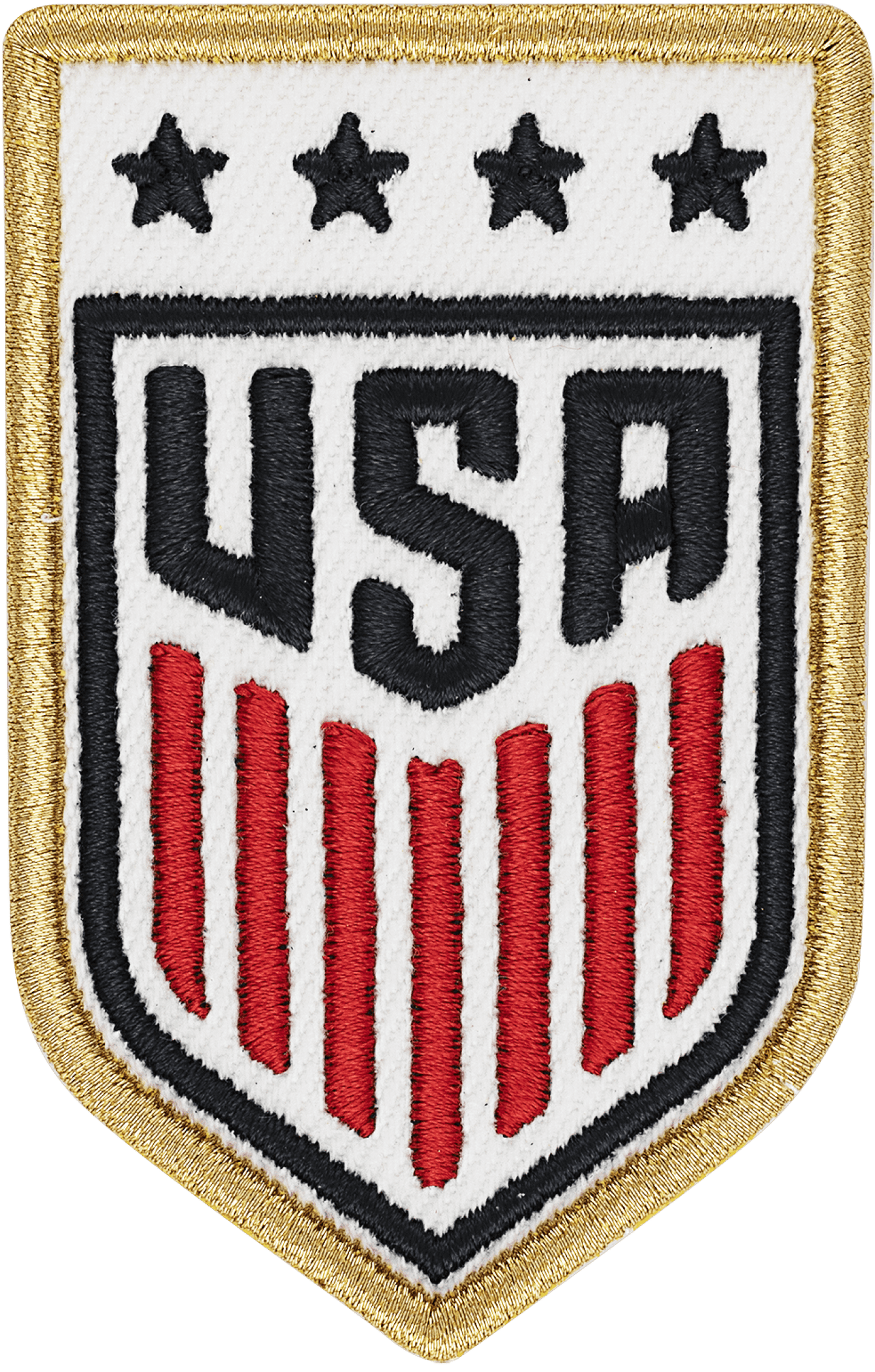 U.S. Soccer Crest White Denim Patch