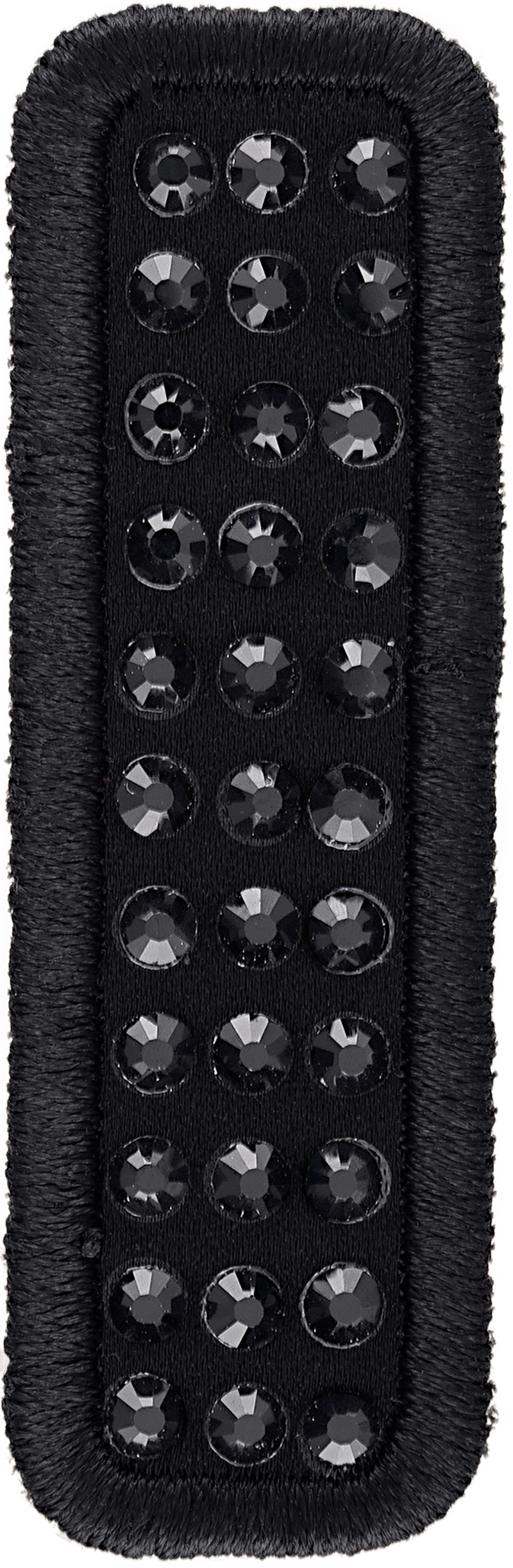 Noir Sparkle Letter Patch