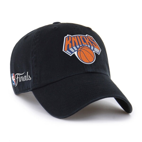 New York Knicks Finals Black Event '47 Clean Up Hat