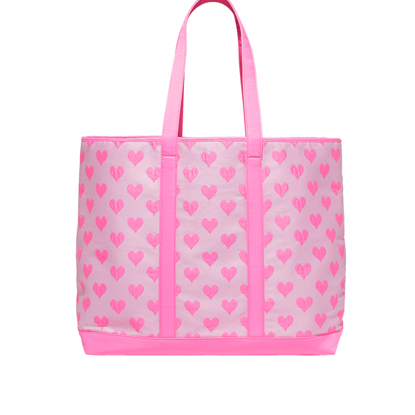 Heart Jacquard Tote Bag - Customizable | Stoney Clover Lane Heart Jacquard Tote Bag - Customizable | Stoney Clover Lane