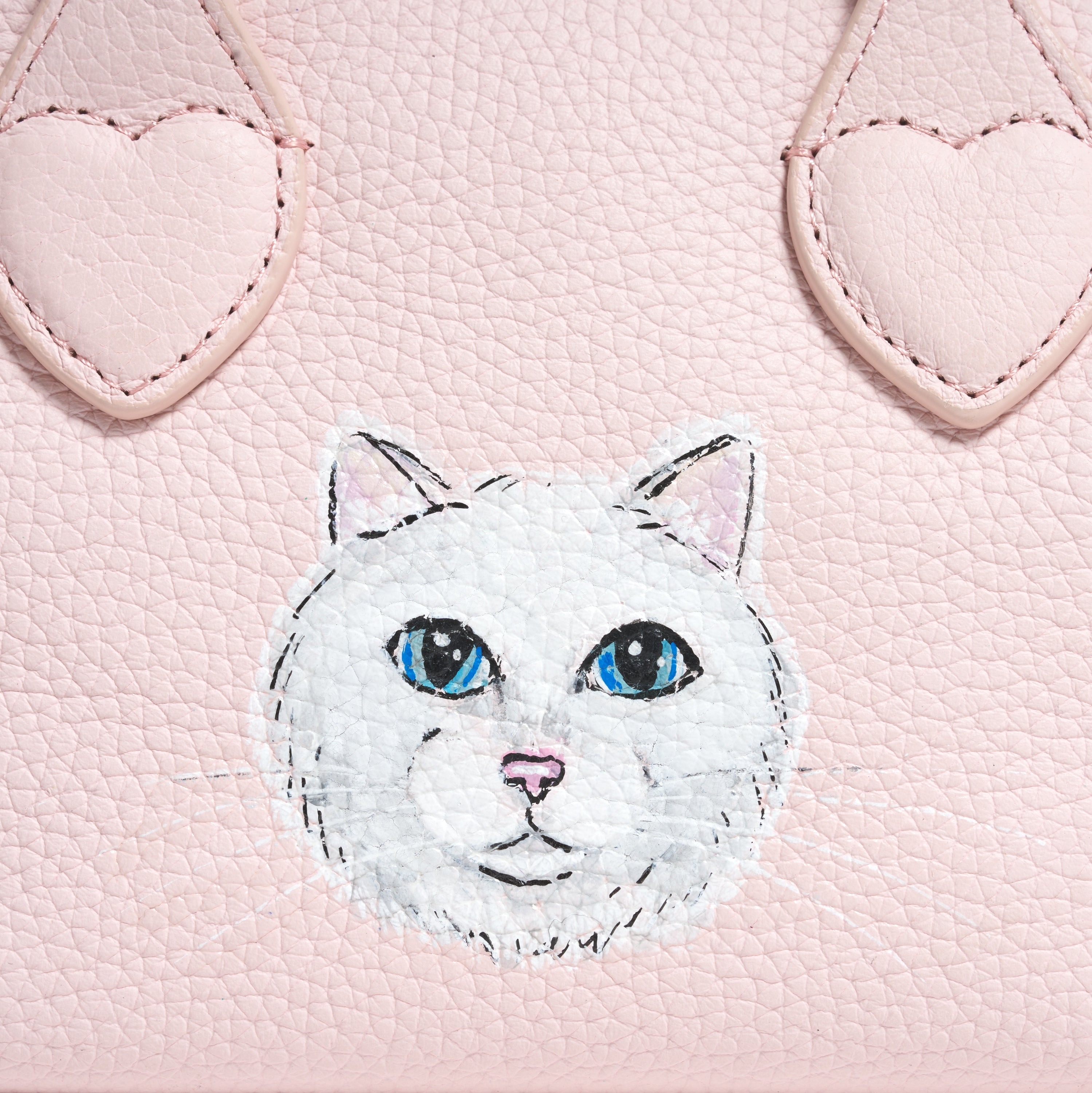 Custom Hand Painted Pet Face Pittsford Pouchette Crossbody Bag 19