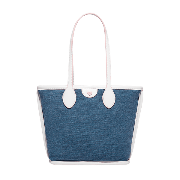 Kendall Denim Little Tote Bag - Customize | Stoney Clover Lane
