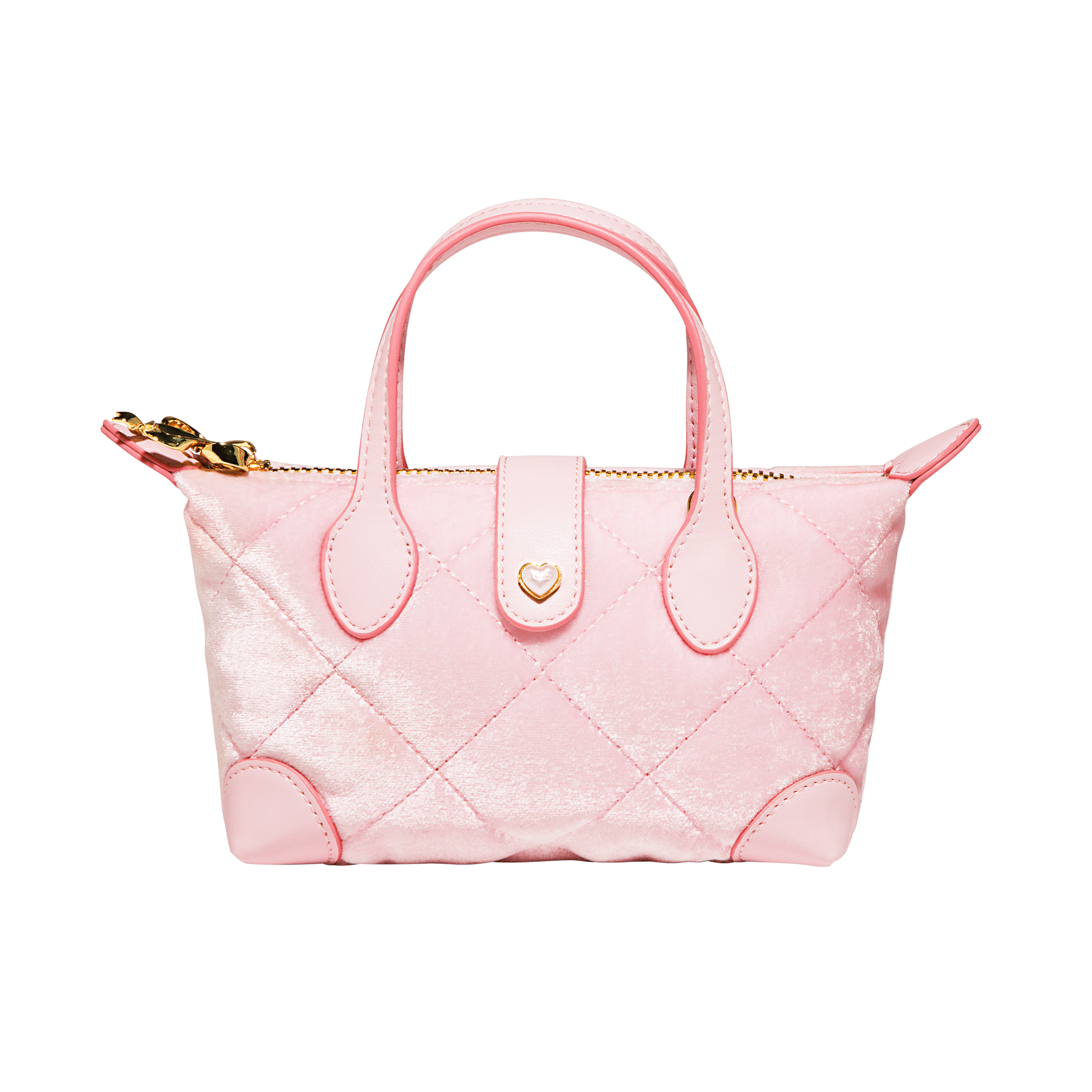 Velvet Tweed Pouchette Crossbody Bag