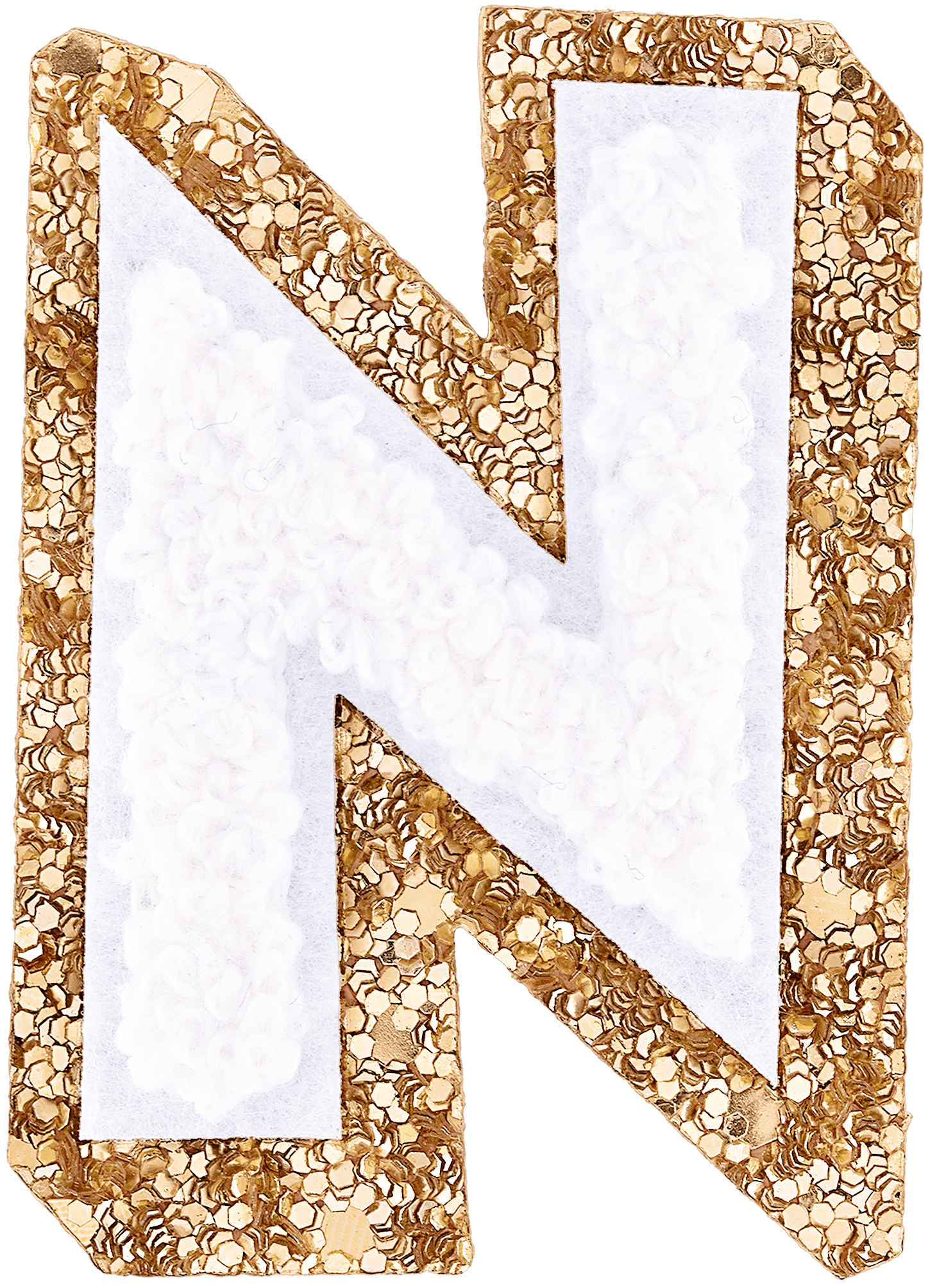 Disney Mickey Mouse Glitter Letter Patch