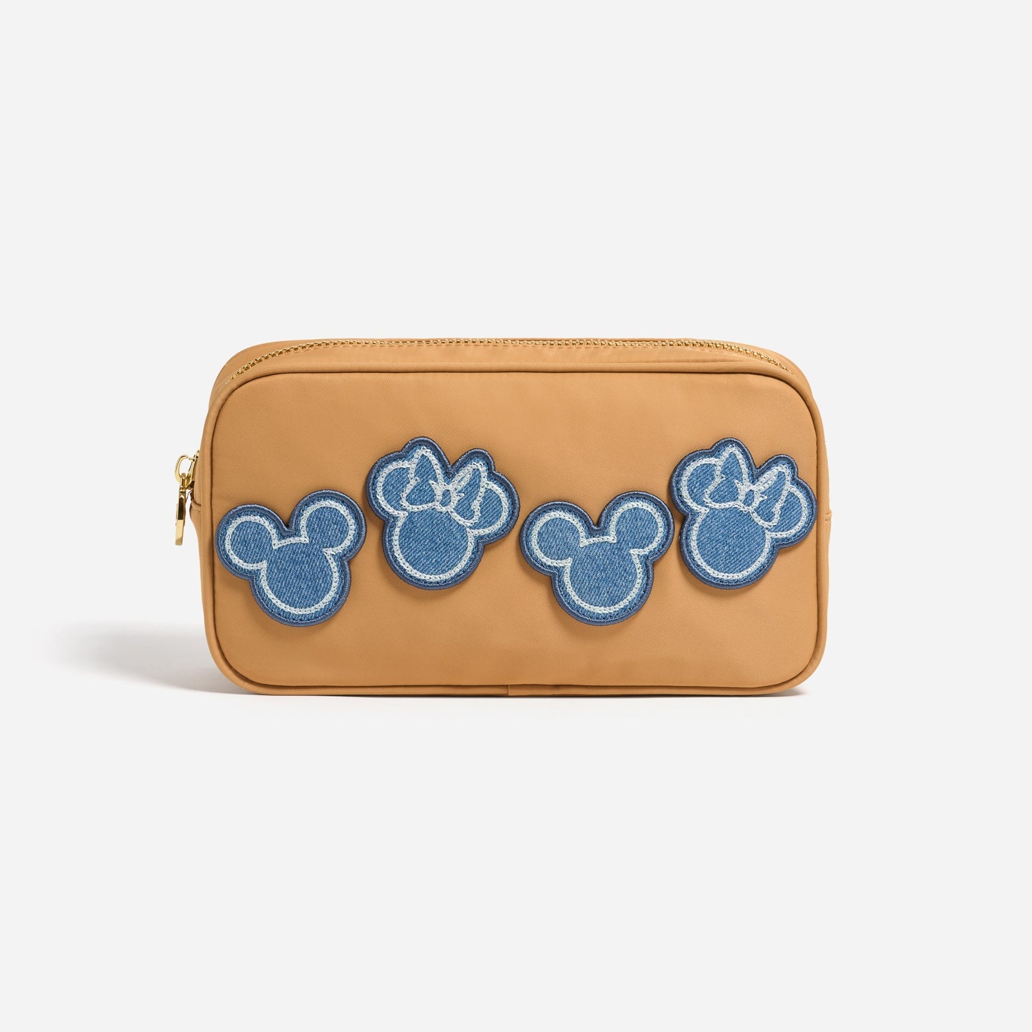 Mickey & Minnie Denim Patch Small Pouch
