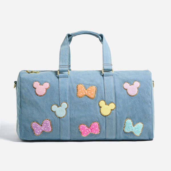 Denim Mickey & Minnie Duffle Bag | Stoney Clover Lane