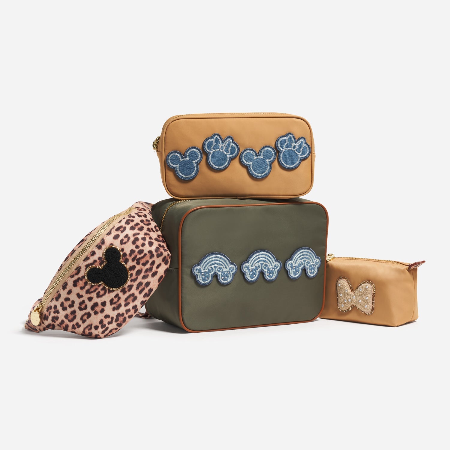 Honey Minnie Mouse Pearl Bow Small Pouchette