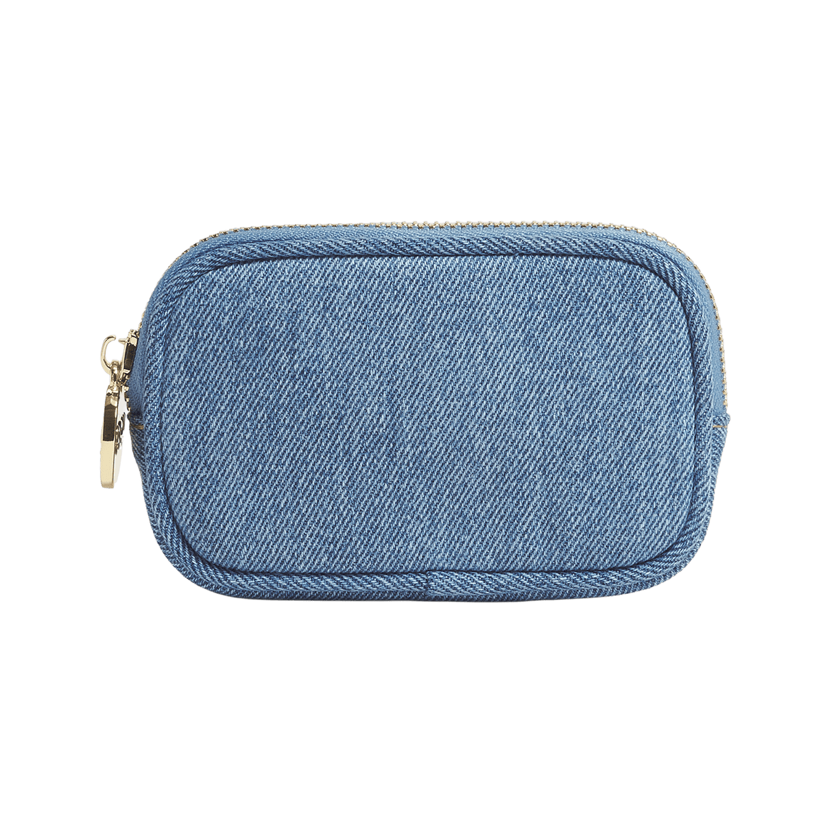 Micro Denim Pouch