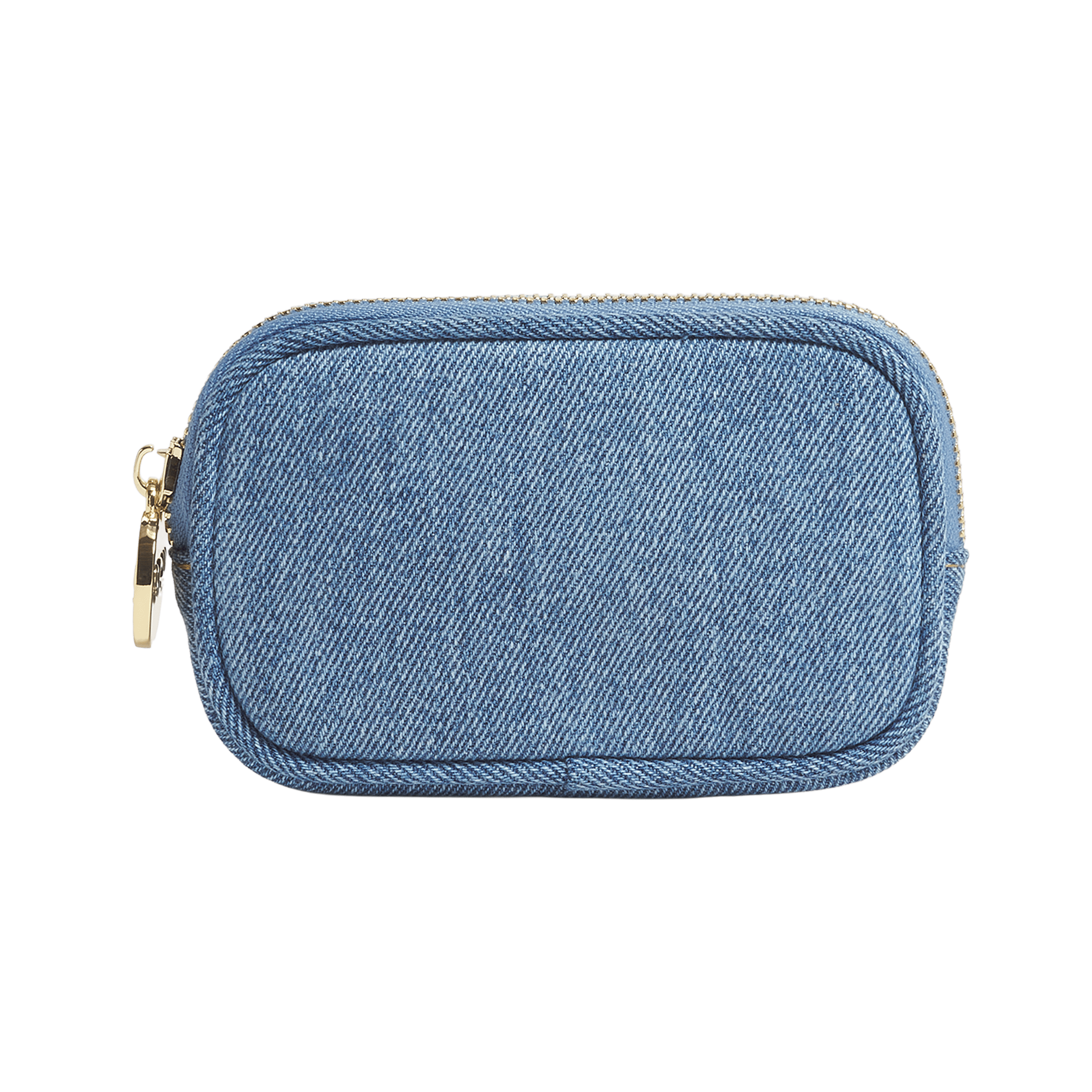Micro Denim Pouch