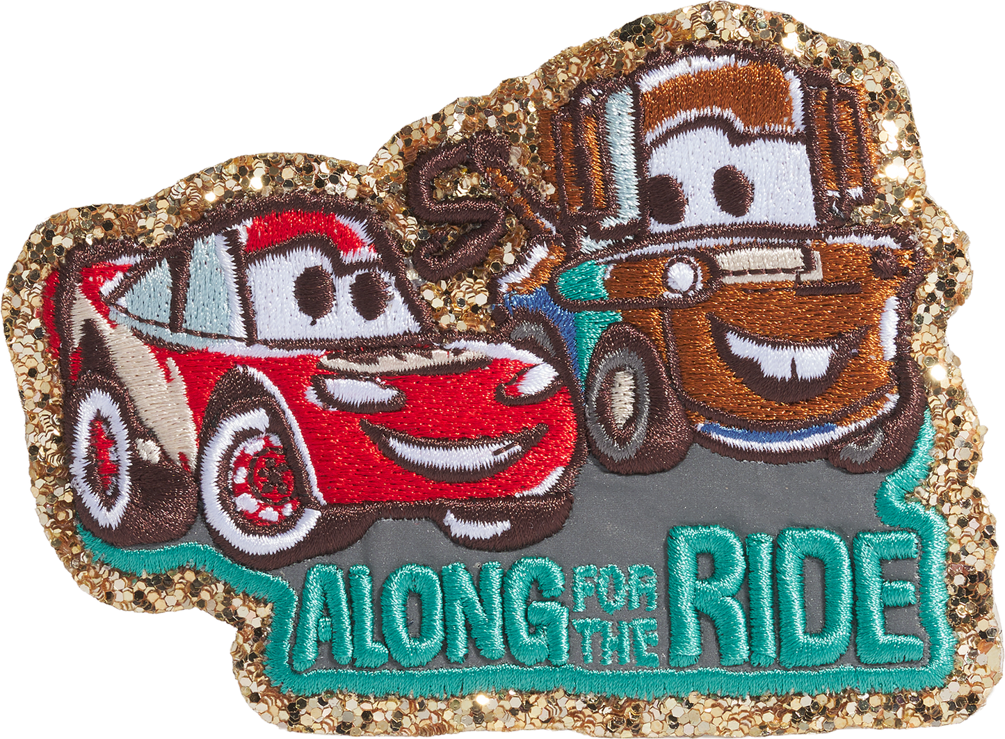 Disney Pixar Cars Lightning McQueen and Tow Mater Patch