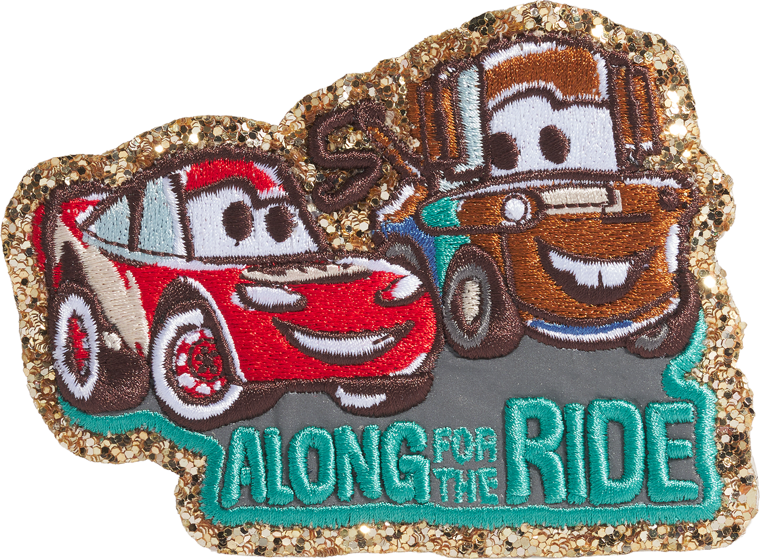 Disney Pixar Cars Lightning McQueen and Tow Mater Patch