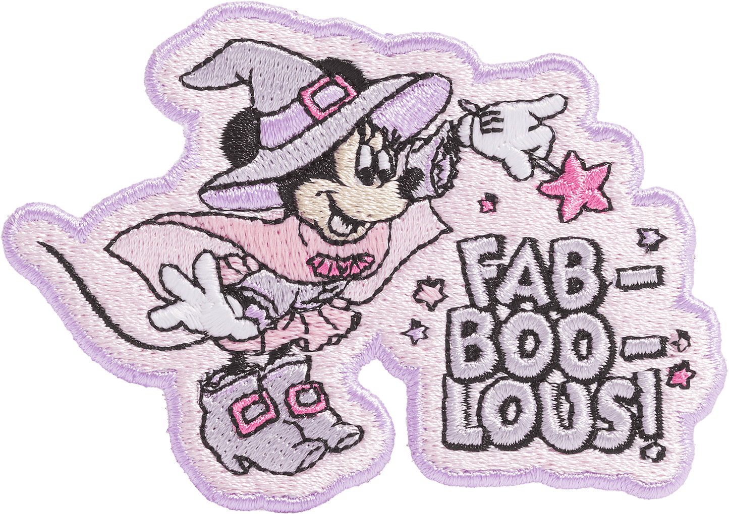Disney Mickey & Friends Halloween Minnie Mouse Witch Patch