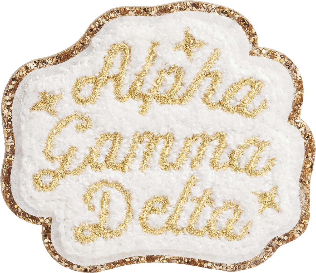 Alpha Gamma Delta Sticker Patch - Stoney Clover Lane