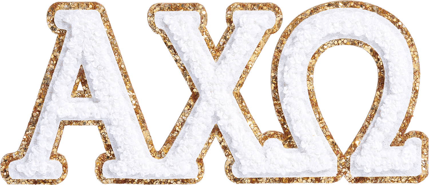 Alpha Chi Omega Sticker Patch