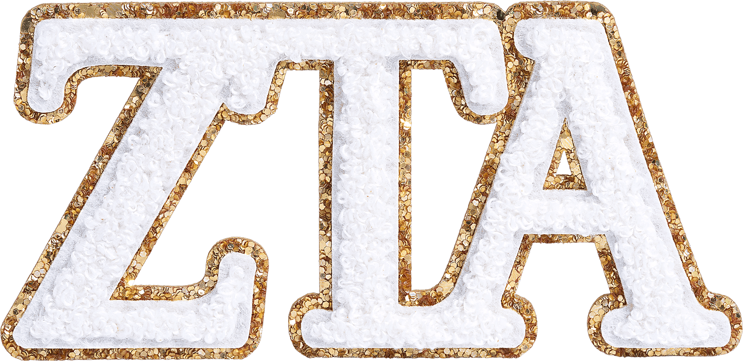 Zeta Tau Alpha Sticker Patch