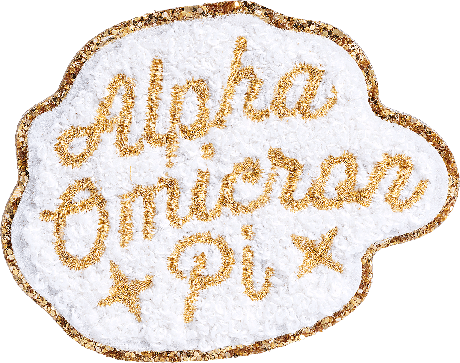 Alpha Omicran Pi Sticker Patch