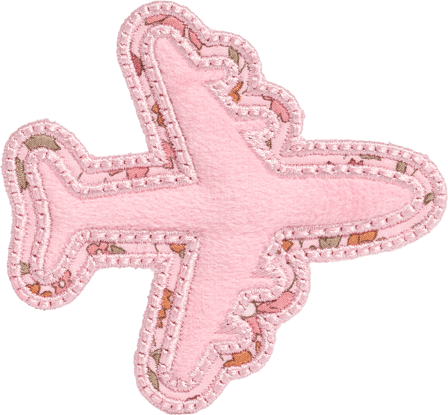 Airplane Patch Made with Liberty Fabric