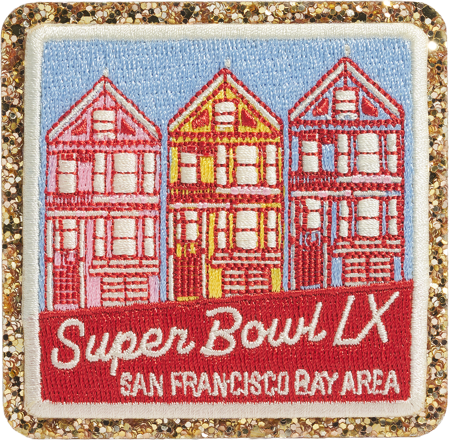 Painted Ladies Super Bowl Patch