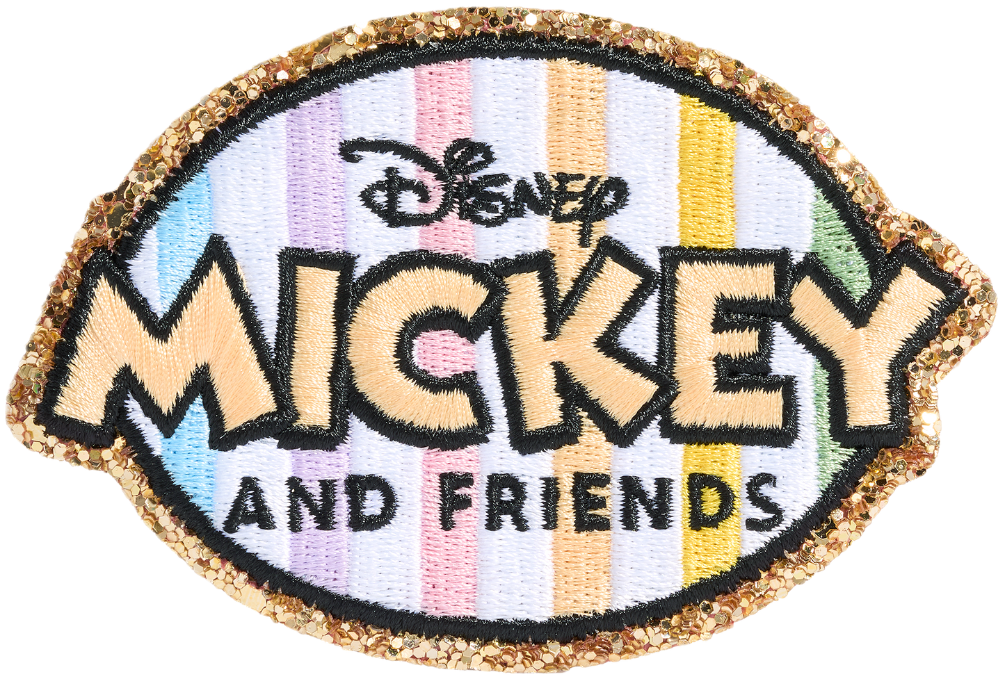 Mickey and Friends Logo Patch