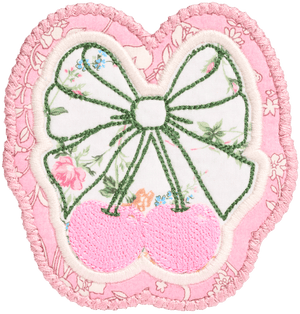 Cherry Patch Made with Liberty Fabric