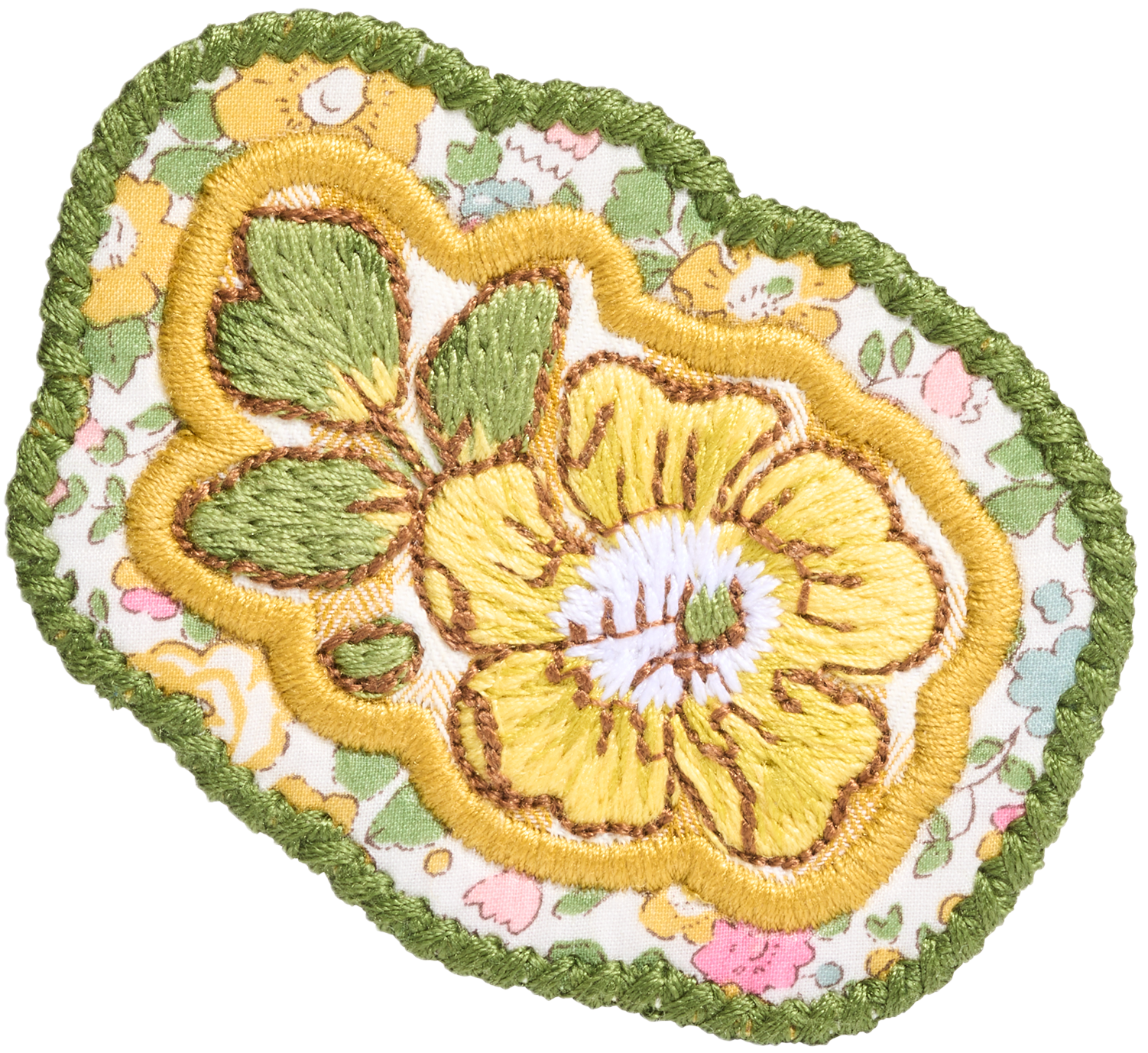 Flower Patch Made with Liberty Fabric