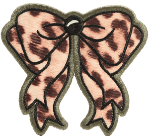 Leopard Bow Patch