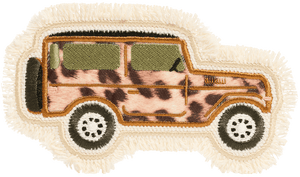 Leopard Safari Truck Patch