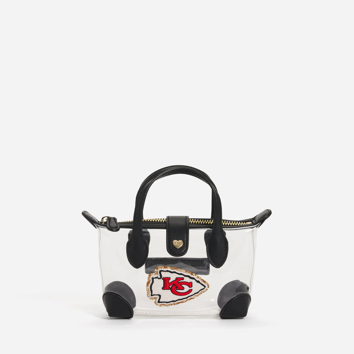 NFL Clear Pouchette Crossbody Bag 01