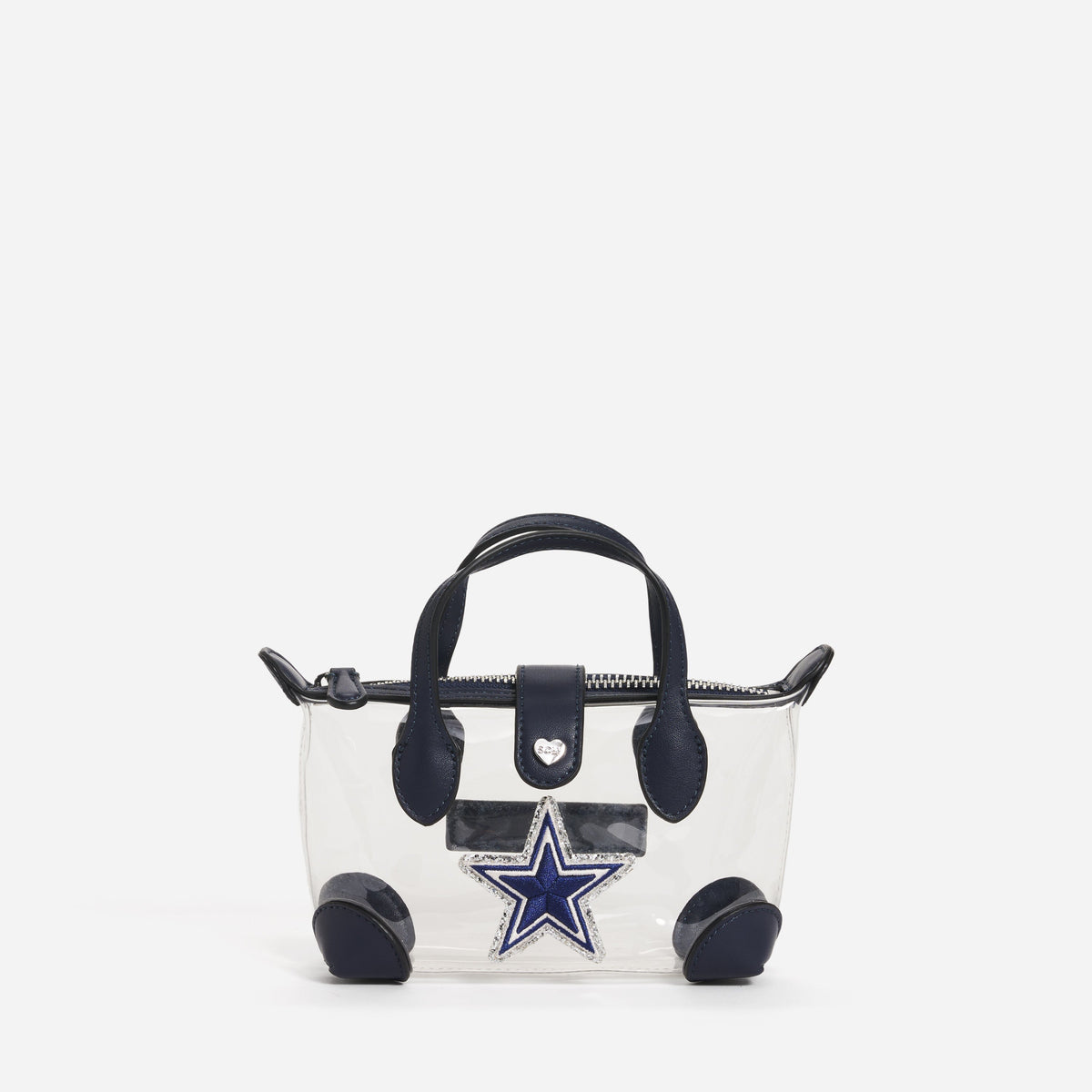 NFL Clear Pouchette Crossbody Bag 01