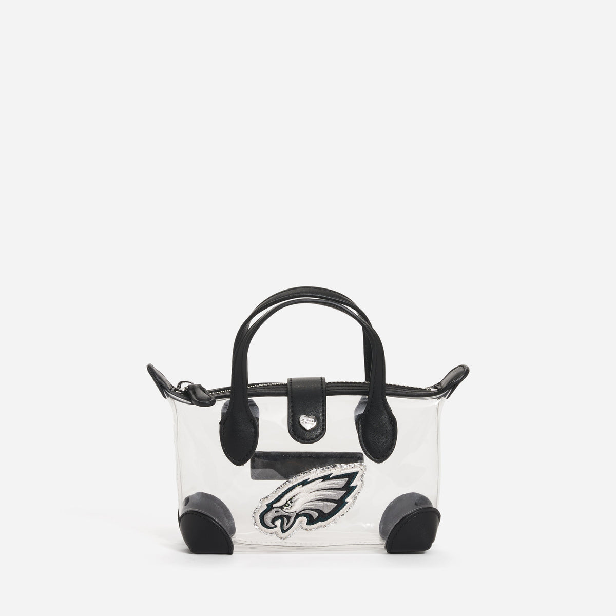 NFL Clear Pouchette Crossbody Bag 01