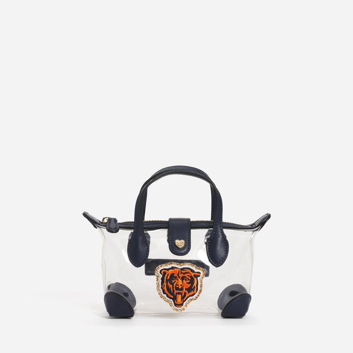 NFL Clear Pouchette Crossbody Bag 01