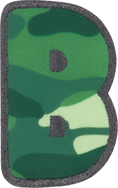 Camo Letter Patch