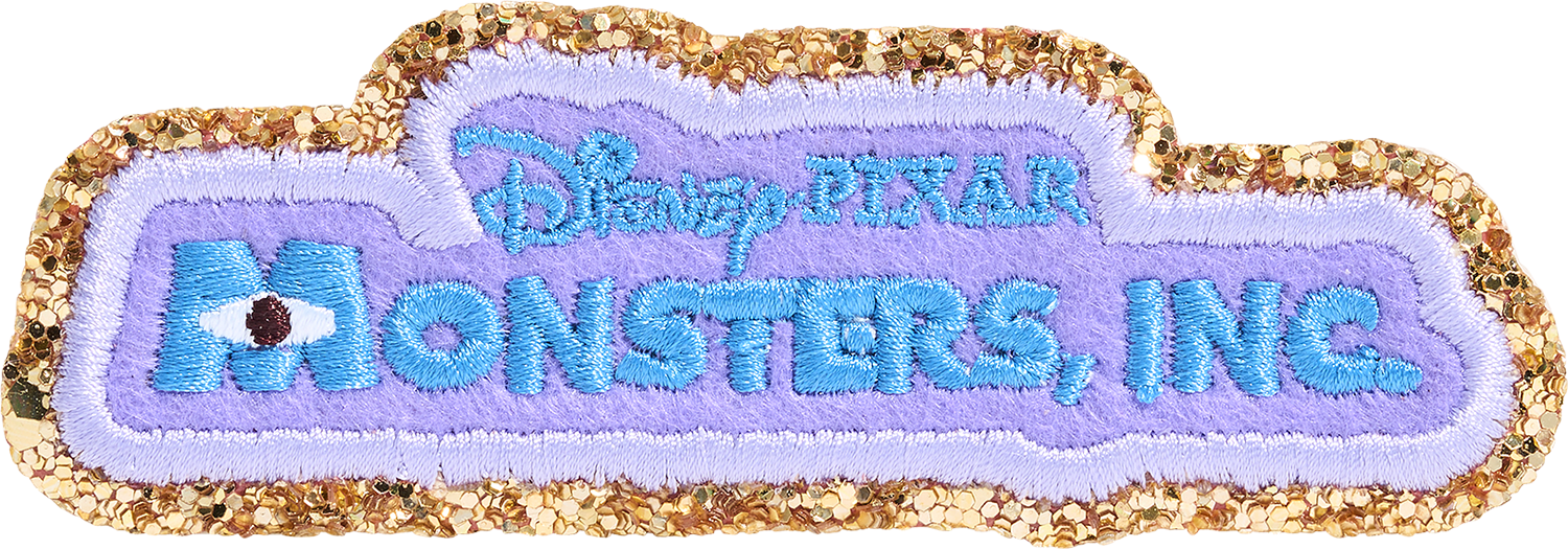 monsters inc logo transparent Monsters Inc. Patch
