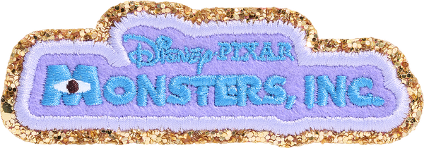 monsters inc m logo Monsters Inc. Patch