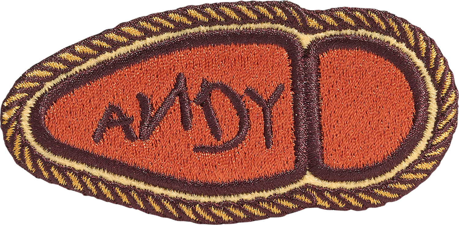 Pixar Woody Shoe Patch