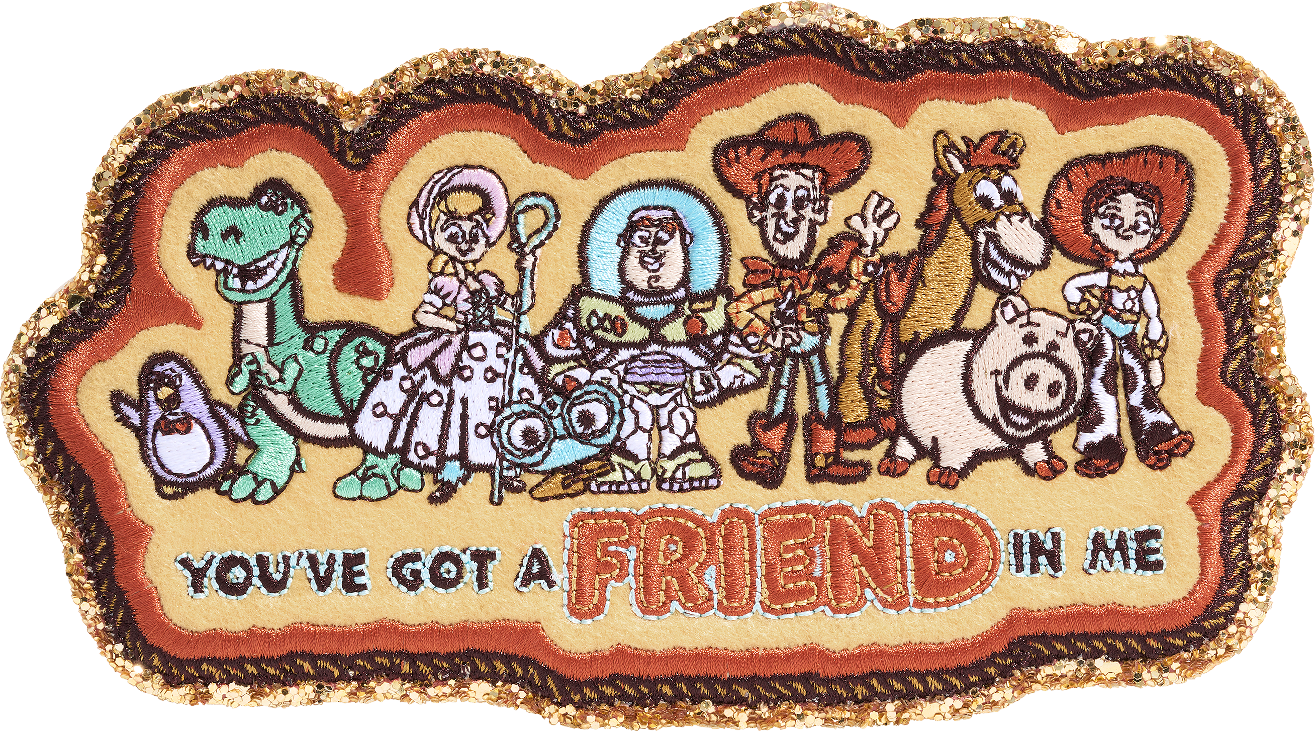 Pixar Woody and Friends Patch