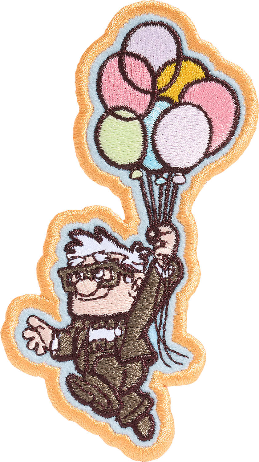 Pixar Carl and Balloons Patch