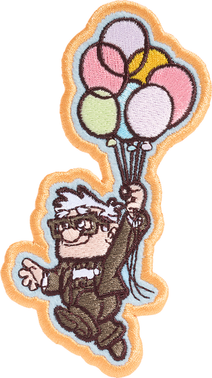 Carl and Balloons Patch