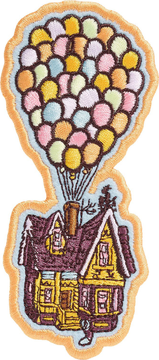 Pixar Carl's House Patch