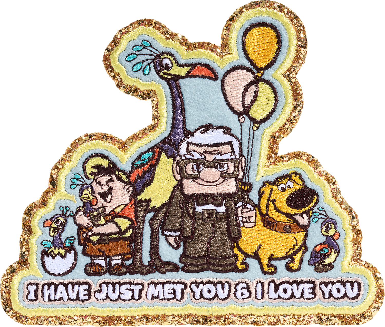 Pixar Up Friends Patch