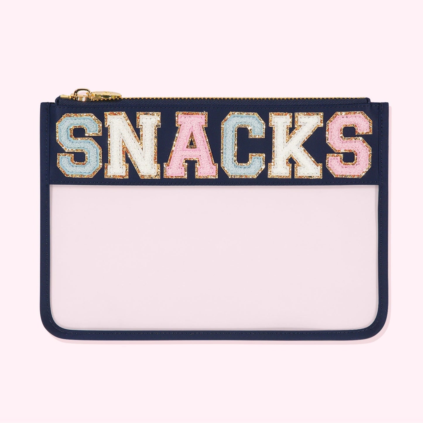 "Snacks" Clear Flat Pouch