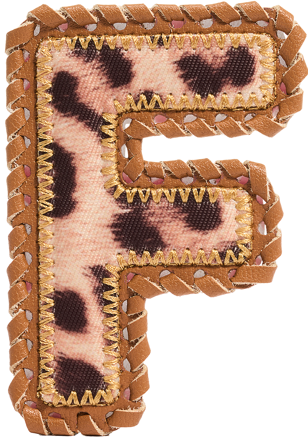 Leopard Letter Patch