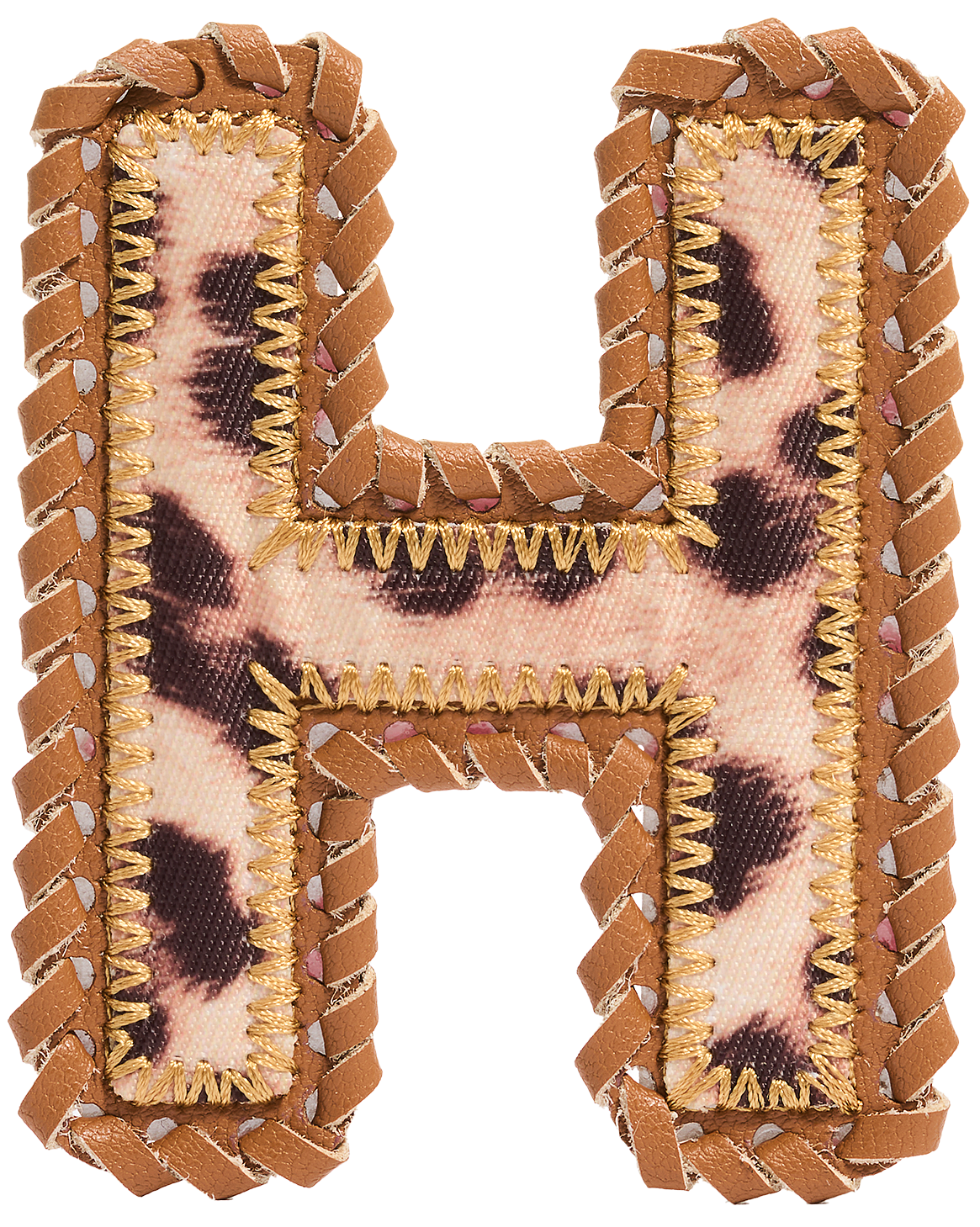 Leopard Letter Patch