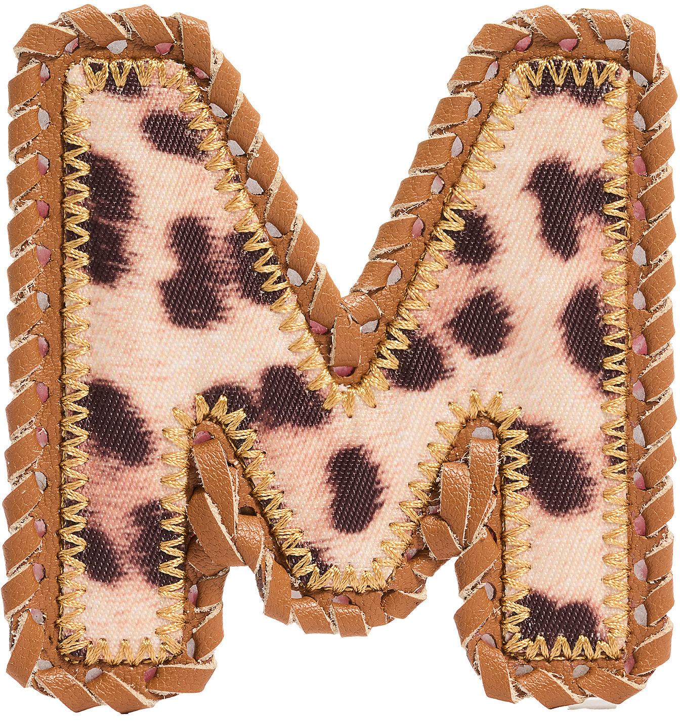 Leopard Letter Patch