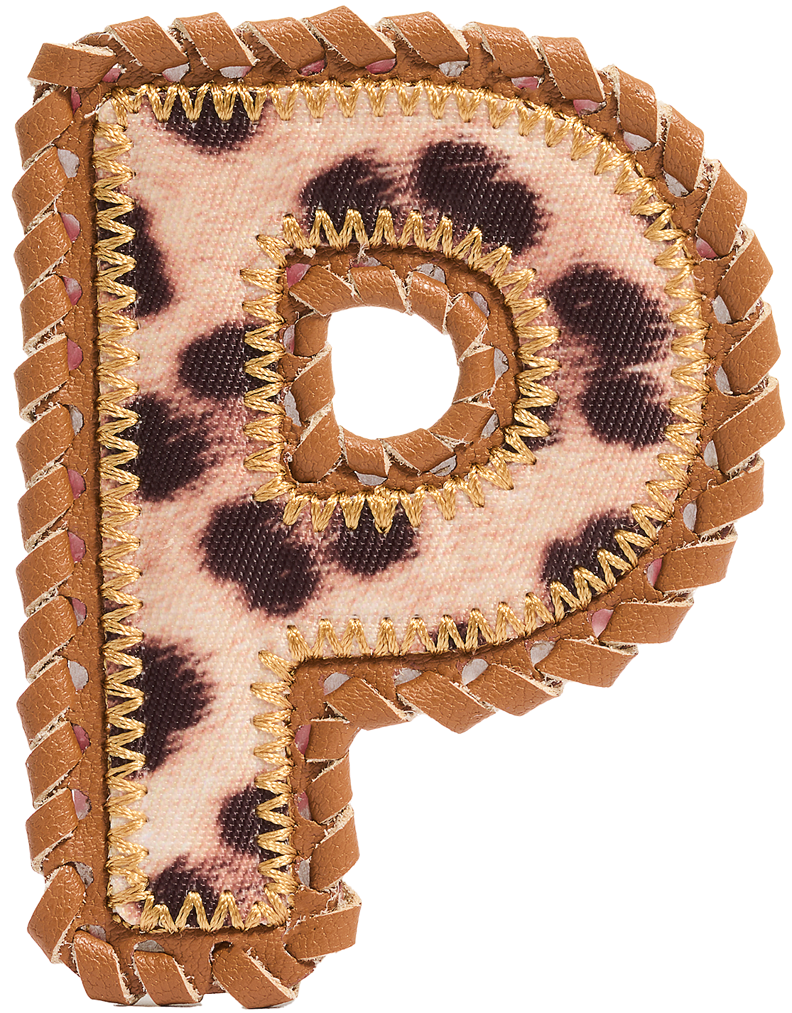 Leopard Letter Patch