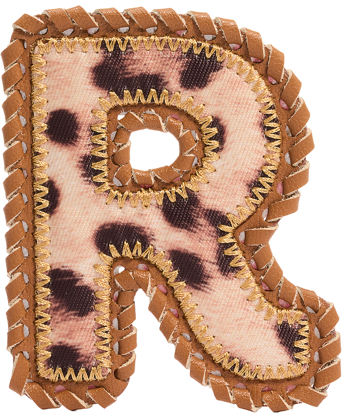 Leopard Letter Patch